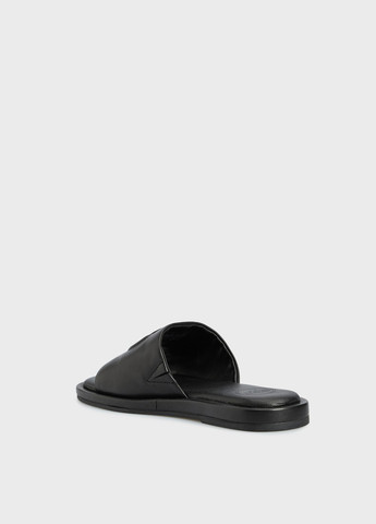 Черные шлепанцы Gant с логотипом