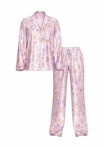 Сиреневая всесезон пижама (рубашка, брюки) рубашка + брюки Victoria's Secret