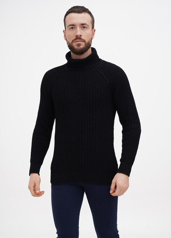 Черный демисезонный свитер Terranova