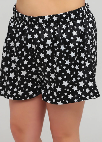 Чорно-біла всесезон піжама (сорочка, шорти) сорочка + шорти Studio