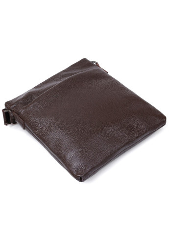 Кожаная сумка через плечо 24х26 см Shvigel (253660131)