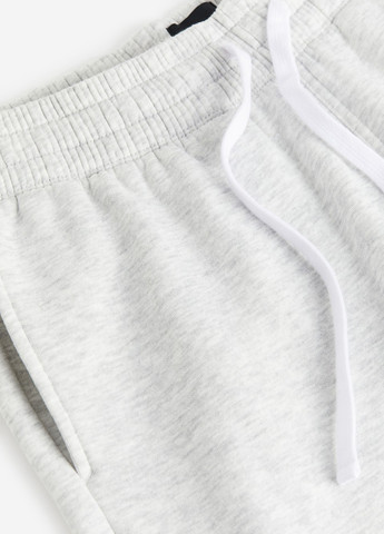 Светло-серые спортивные демисезонные джоггеры брюки H&M