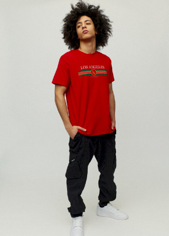 Червона футболка чоловіча YAPPI