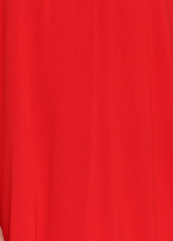 Красное кэжуал платье Soft Breeze однотонное