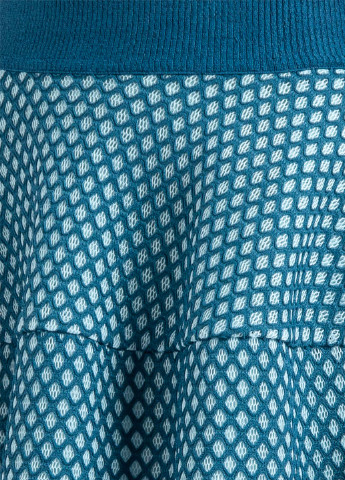 Синяя однотонная юбка Pinko