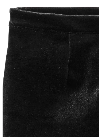Черная кэжуал однотонная юбка H&M