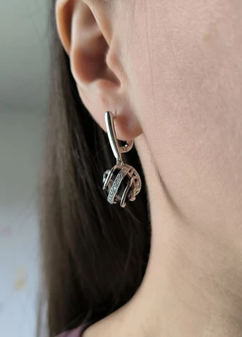 Серьги Silver Flame (329999918)