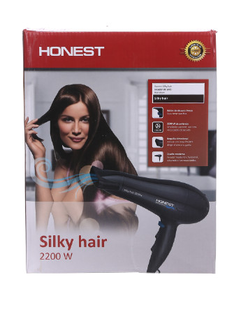 Фен Silky hair 2200 W Honest чёрный