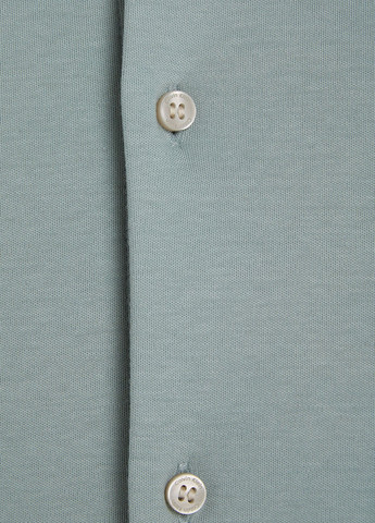 Серая кэжуал рубашка однотонная Calvin Klein