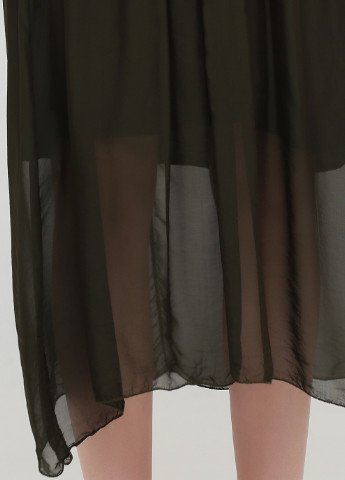 Черное кэжуал платье клеш однотонное Sarah Chole
