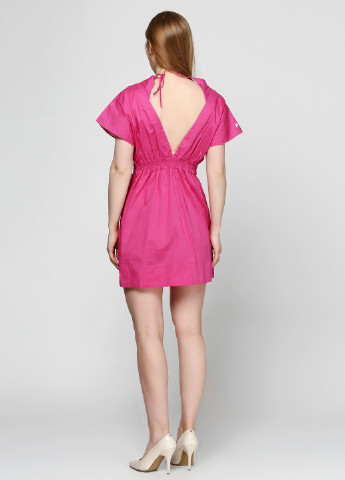 Розовое кэжуал платье Billabong однотонное