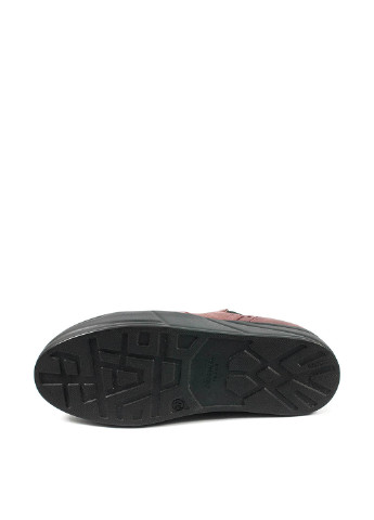 Бордовые кэжуал осенние ботинки Tuto