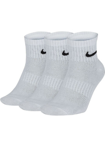 Носки Everyday Lightweight Ankle 3-pack white — SX7677-100 Nike (254342584)