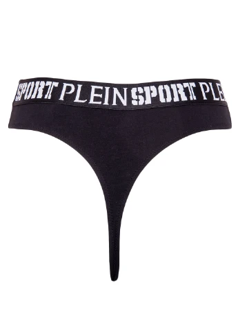 Черные трусики с высокой талией Philipp Plein (251707261)
