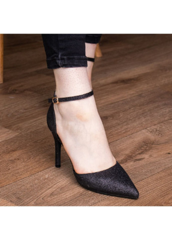 Туфлі жіночі Quana 2612 39 25 см Чорний Fashion (253195251)