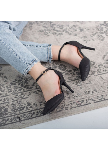 Туфлі жіночі Quana 2612 39 25 см Чорний Fashion (253195251)