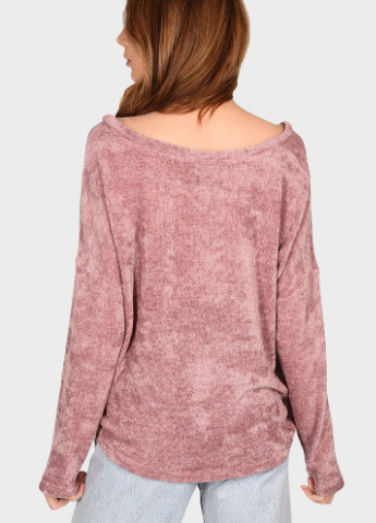 Светло-розовый демисезонный свитер AAA
