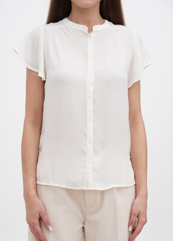 Белая летняя блуза Terranova