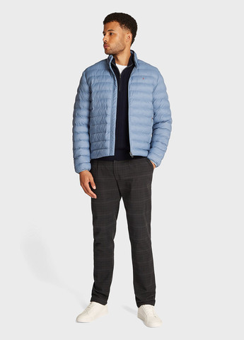 Светло-голубая демисезонная куртка Tommy Hilfiger