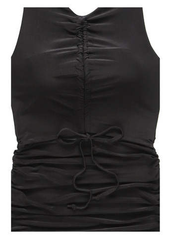 Чорна коктейльна сукня силуетна IN THE STYLE однотонна