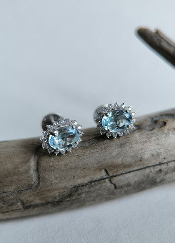 Серьги Silver Flame (354214693)