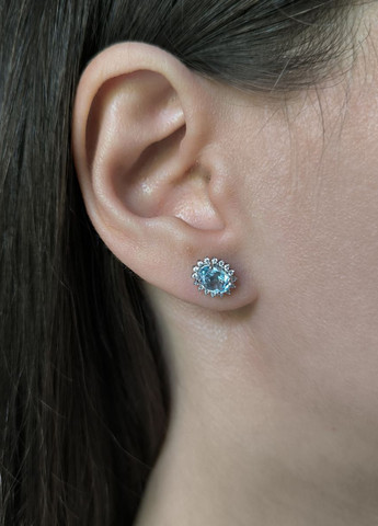 Серьги Silver Flame (354214693)