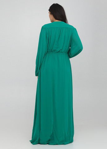 Зеленое кэжуал платье Pinko однотонное
