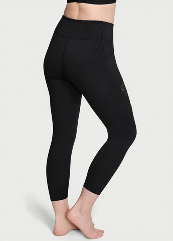 Черные демисезонные леггинсы Victoria's Secret