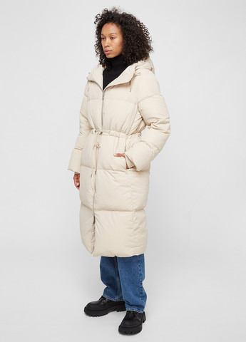 Бежевый зимний Пуховик PRPY