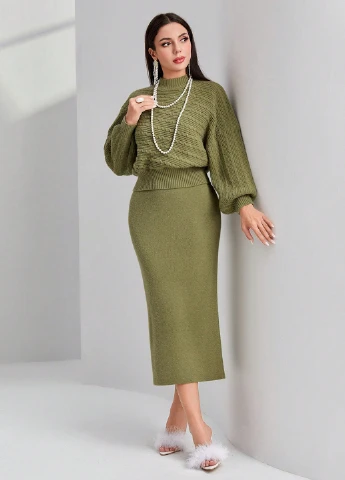 Костюм (джемпер, спідниця) SHEIN (316758281)
