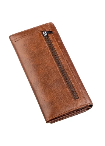 Жіночий шкіряний гаманець-візитниця 10х18,5 см st leather (252131472)