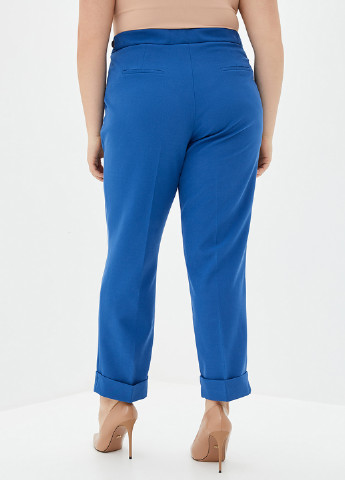 Голубые кэжуал демисезонные зауженные брюки Jhiva