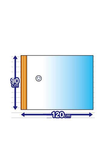 Вакуумний пакет (2 шт.), 90х120 см AMZ (264208180)