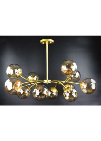 Люстра стельова на 12 лампочок K21/12-gd Золото 45х110х110 см. Sunnysky (253627207)