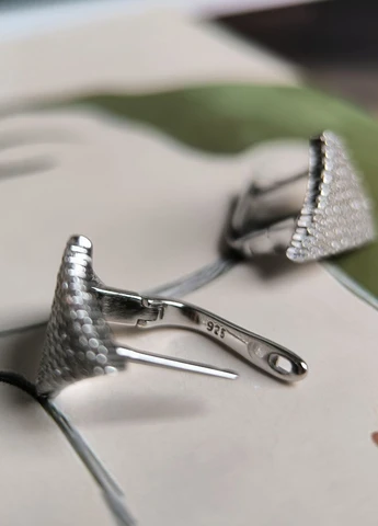 Сережки Silver Flame (336574440)