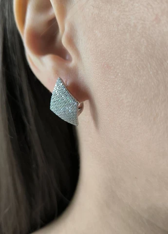 Сережки Silver Flame (336574440)
