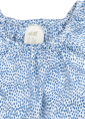 Блакитна сукня H&M (74040403)