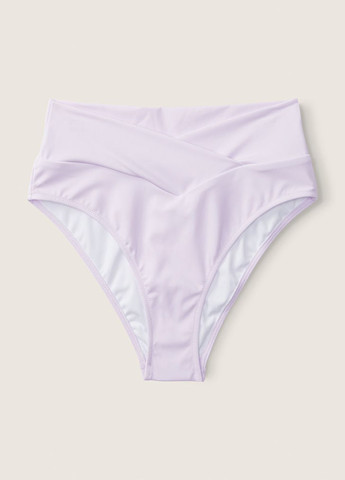 Сиреневый демисезонный купальник (лиф, трусики) раздельный, халтер Victoria's Secret