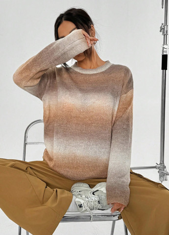 Світло-коричневий зимовий джемпер джемпер SHEIN