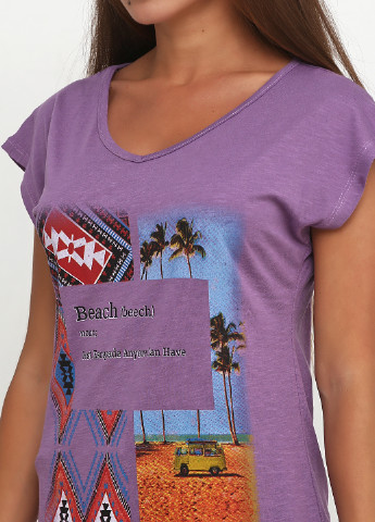 Фіолетова літня футболка KSV