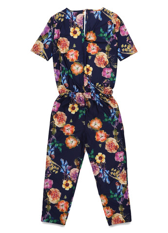 Комбинезон Fransa комбинезон-брюки цветочный кэжуал полиэстер
