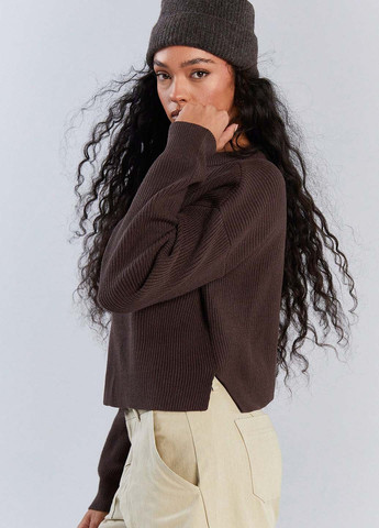 Коричневий демісезонний джемпер джемпер SHEIN