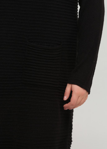 Чорна кежуал плаття, сукня сукня светр C&A однотонна