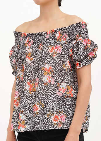 Чёрно-белую блуза Imperial