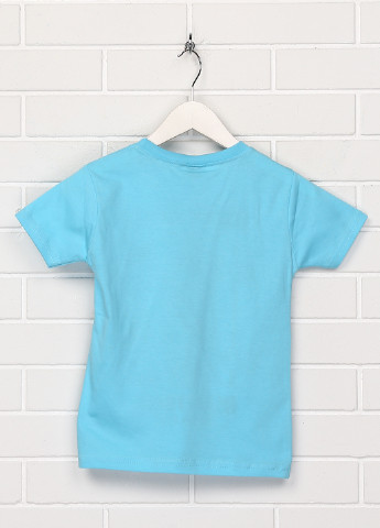 Голубая летняя футболка Kbt