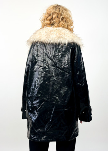 Черная демисезонная куртка H&M