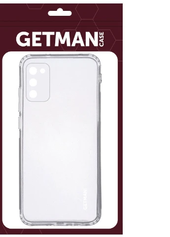 TPU чехол Clear 1,0 mm для Samsung Galaxy A02s Бесцветный (прозрачный) (is_00000042315_1) Getman (238479071)