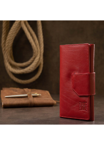 Жіночий шкіряний гаманець 19,5х10х2 см Grande Pelle (252132240)