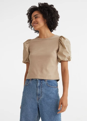 Бежевая блуза H&M