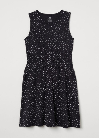 Чёрное платье H&M (278600654)